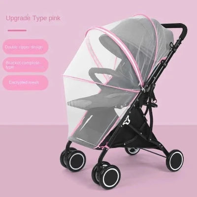 Moustiquaire poussette - BabyTravel™ - Rose