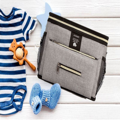 SAC A LANGER BEBE- BabyTravel™- Gris