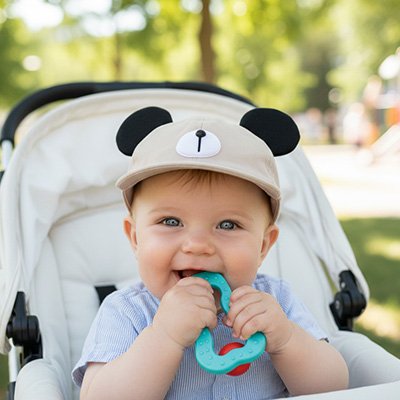 Casquette uv bebe | Protection Solaire™