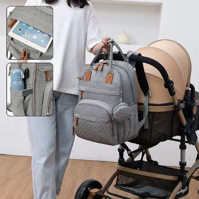 Sac à Dos à Langer - BabyTravel™ - Gris Foncé