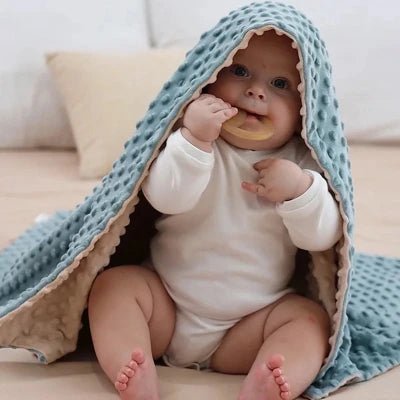 couverture bebe beige