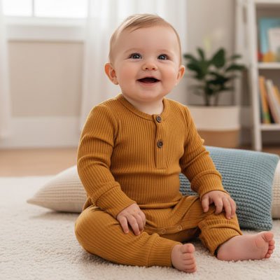 Pyjama bébé | Ultra-doux en coton bio™