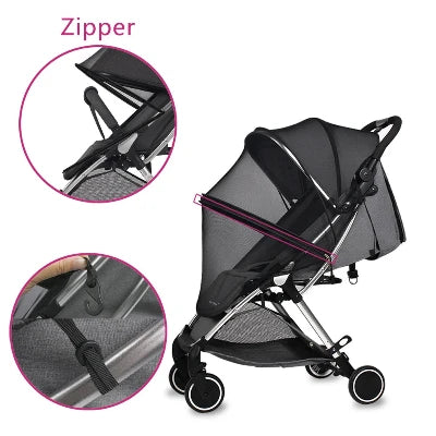 Moustiquaire poussette - BabyTravel™ - Noir