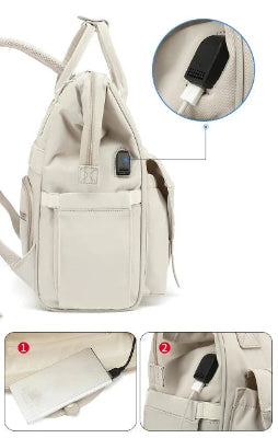 Sac à Dos à Langer avec USB- ModernBabyTravel™