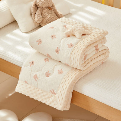 couverture bebe beige