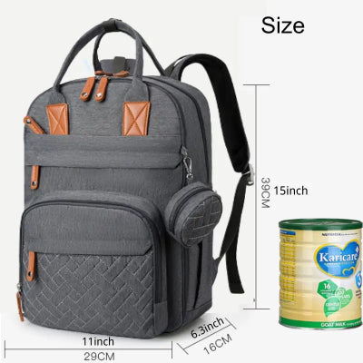 Sac à Dos à Langer - BabyTravel™ - Gris Foncé