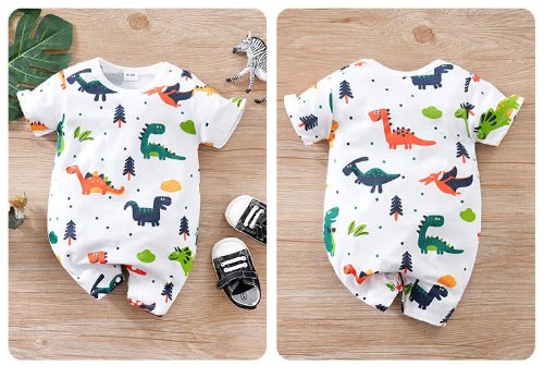 Barboteuse Bébé | Dinosaure Confort™ - Bébé Touriste