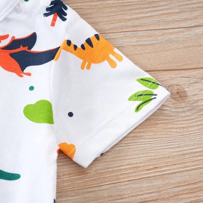 Barboteuse Bébé | Dinosaure Confort™ - Bébé Touriste