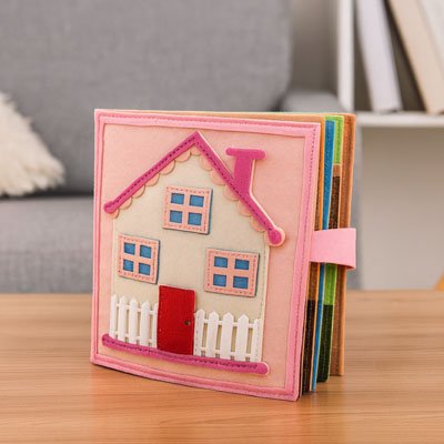 livre sensoriel bébé tissu