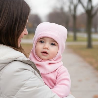 Cagoule bebe | Douce et Chaude™ - Bébé Touriste