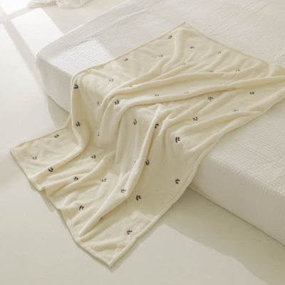 couverture bebe beige