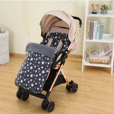 chancelière universelle pour poussette bleu