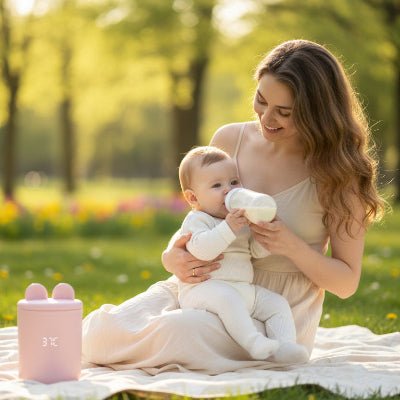 chauffe biberon de voyage | Nomade Sans Fil™ - Bébé Touriste