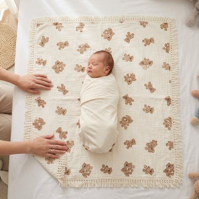 COUVERTURE BEBE LEGERE | Douce et Sécurisante™ - Bébé Touriste