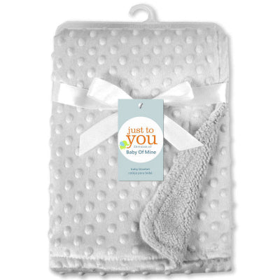 couverture polaire bébé blanc