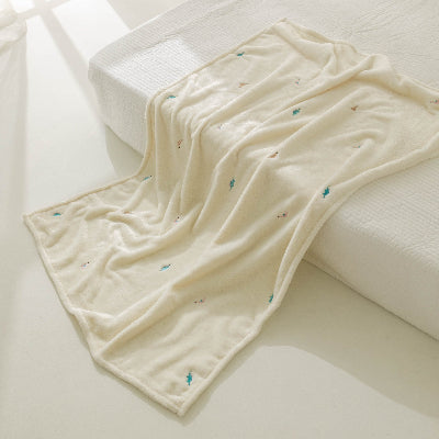 couverture bebe beige