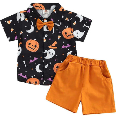 ensemble Halloween pour garçon - noir