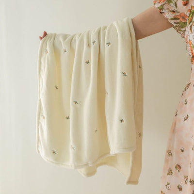 couverture bebe beige