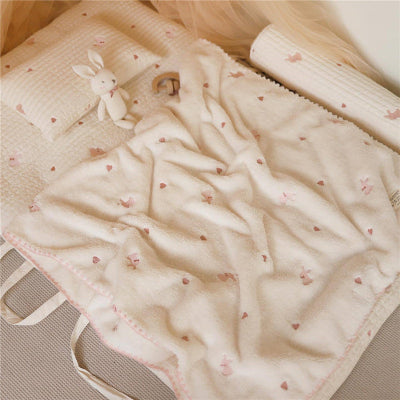 COUVERTURE BLANCHE BEBE