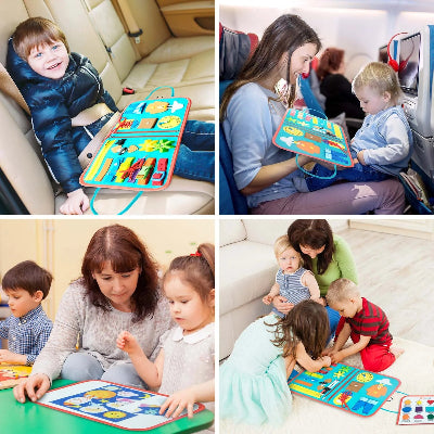 livre Montessori  Planète verte enfants avion et voiture voyage