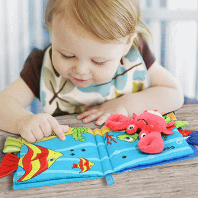 livre bebe en tissus