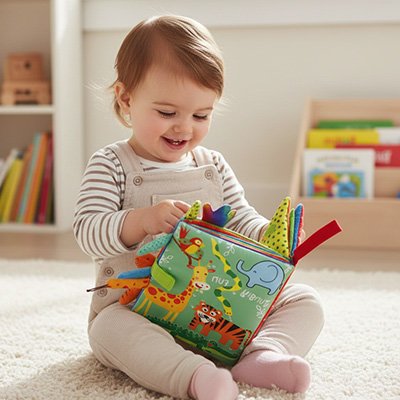 livre sensoriel bébé