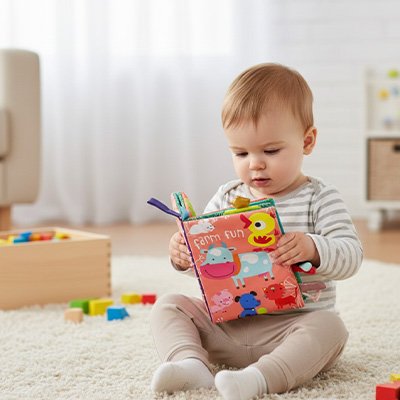 livre sensoriel bébé