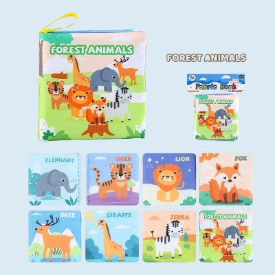 Livre sensoriel | Éveil Tout - petits™ - Bébé Touriste
