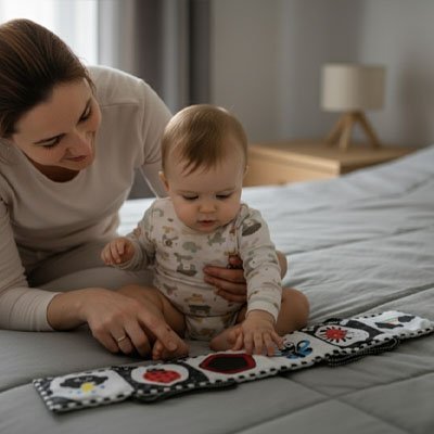 livre bebe en tissus
