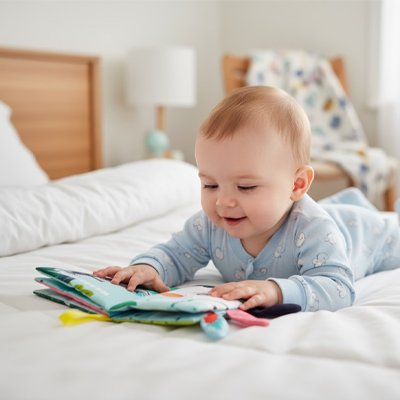 livre bébé en tissus