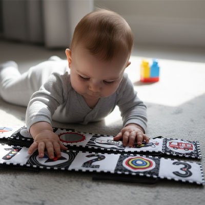 livre bebe en tissus