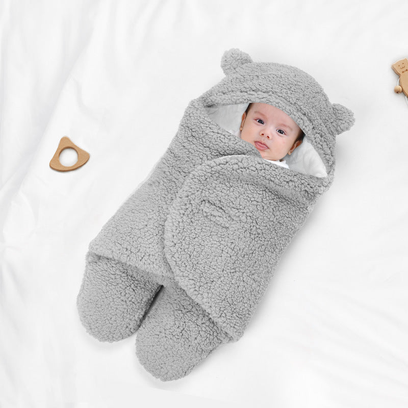 sac couchage bébé - gigoteuse bébé - nid d'ange gris pour hiver