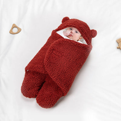 sac couchage bébé - gigoteuse bébé - nid d'ange rouge pour hiver