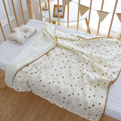 couverture bébé velours