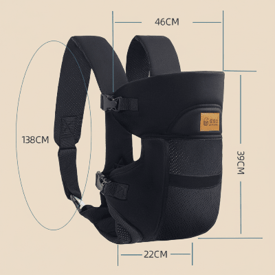 porte bébé baby carrier | PhysioConfort™ - Bébé Touriste