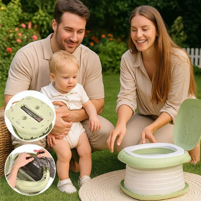 pot de voyage pliable