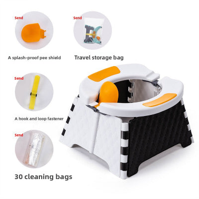 pot pliable de voyage blanc
