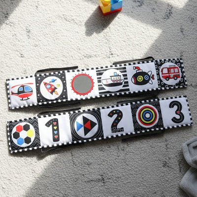 Stoffbuch für Babys | Sensorische Bildung