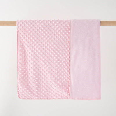 couverture rose bébé