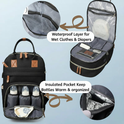 sac a langer vert