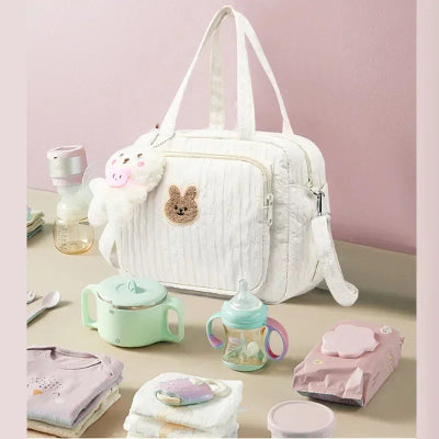 sac à langer blanc