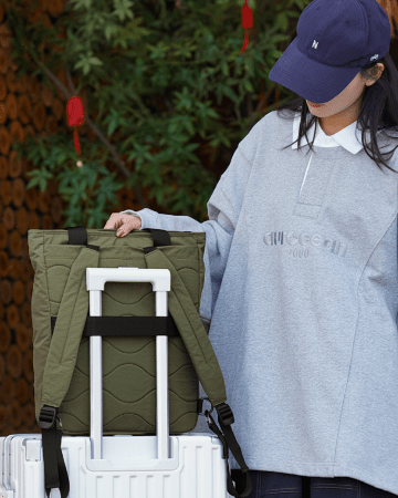 sac a langer vert | Ultra - Organisé™ - Bébé Touriste