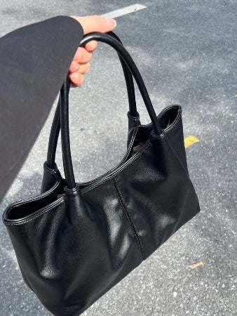 sac à langer en cuir