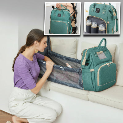 Sac à Dos à Langer Vert
